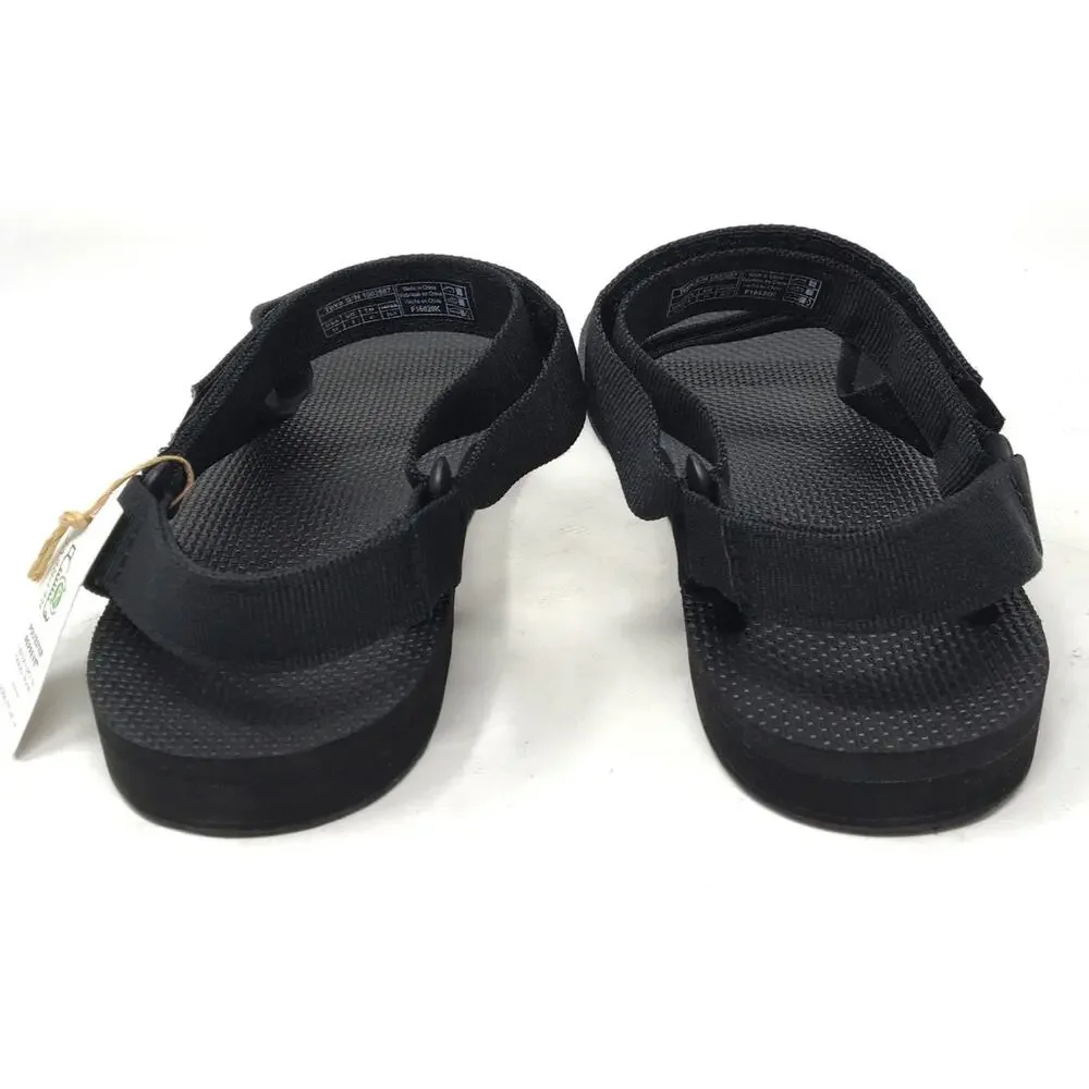 Teva Original Universal Women's Size 10 Black Waterproof Strappy Sandals Shoes
